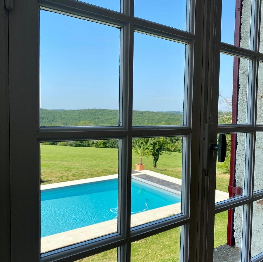 Domaine De Cazal - Gite 2 Pers Avec Piscine Au Coeur De 26 Hectares De Nature Preservee Villa Saint-Cyprien  Exteriör bild